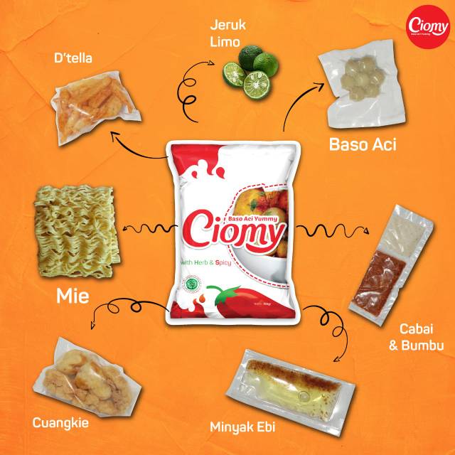 Jual Bakso Aci Instan Ciomy Shopee Indonesia