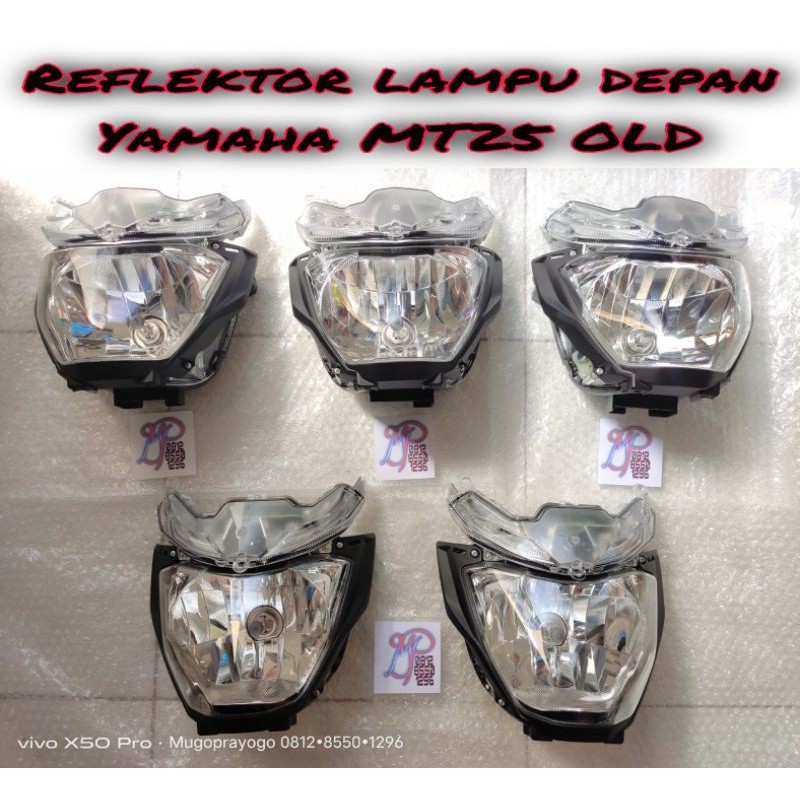 Jual lampu depan reflektor headlamp headlight assy komplit Yamaha MT25