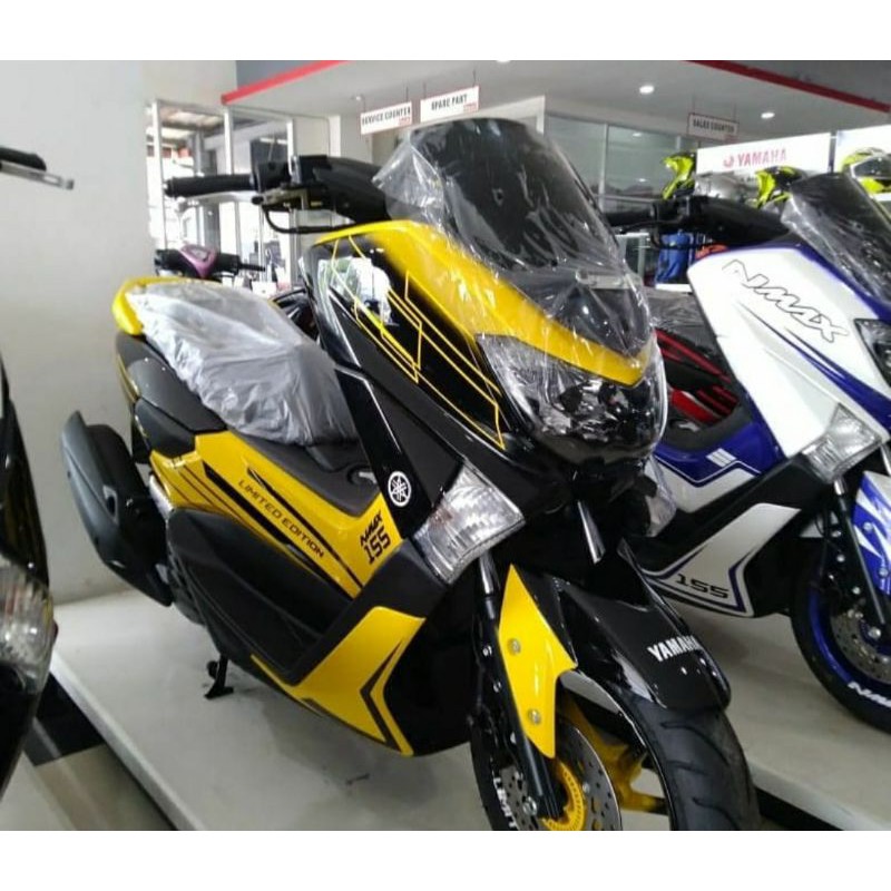 Jual Sticker Decal NMAX Full Body Yellow black | Shopee Indonesia