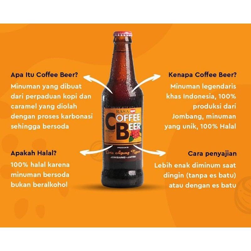 Jual COFFEE BEER TIRTA AGUNG NGORO Isi 24 Pcs (KARTONAN) | Shopee Indonesia