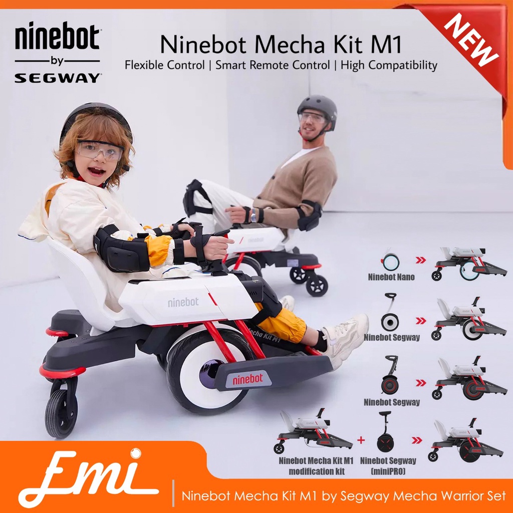 Jual Ninebot Mecha Kit M1 by Segway Mecha Warrior Set | Shopee Indonesia