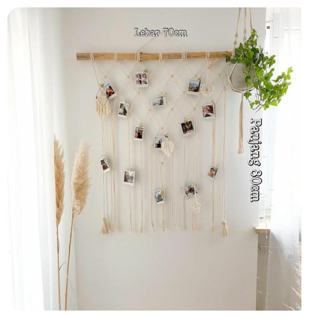 Jual macrame photo clip | Shopee Indonesia