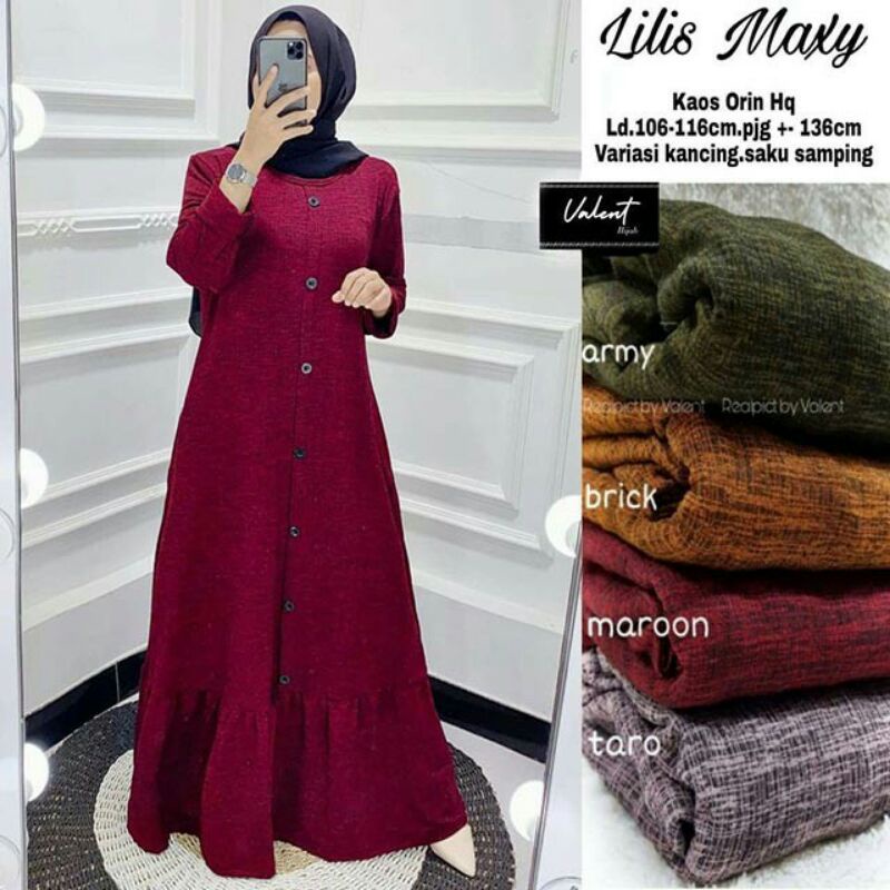 Jual Lilis Maxy Original By Valent | Shopee Indonesia