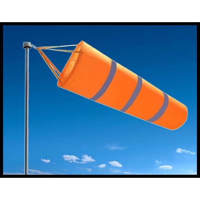 Jual Wind Sock Scotchlight Petunjuk Arah Angin 150Cm Shopee Indonesia