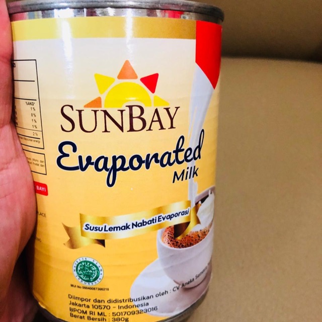Jual Susu evaporasi sunbay 380gr harga promo ( baca deskripsi ) exp