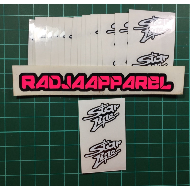 Jual Sticker Stiker Cutting Starline Logo Kotak Panjang | Shopee Indonesia