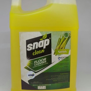 Jual floor cleaner sereh snap clean 4liter | Shopee Indonesia
