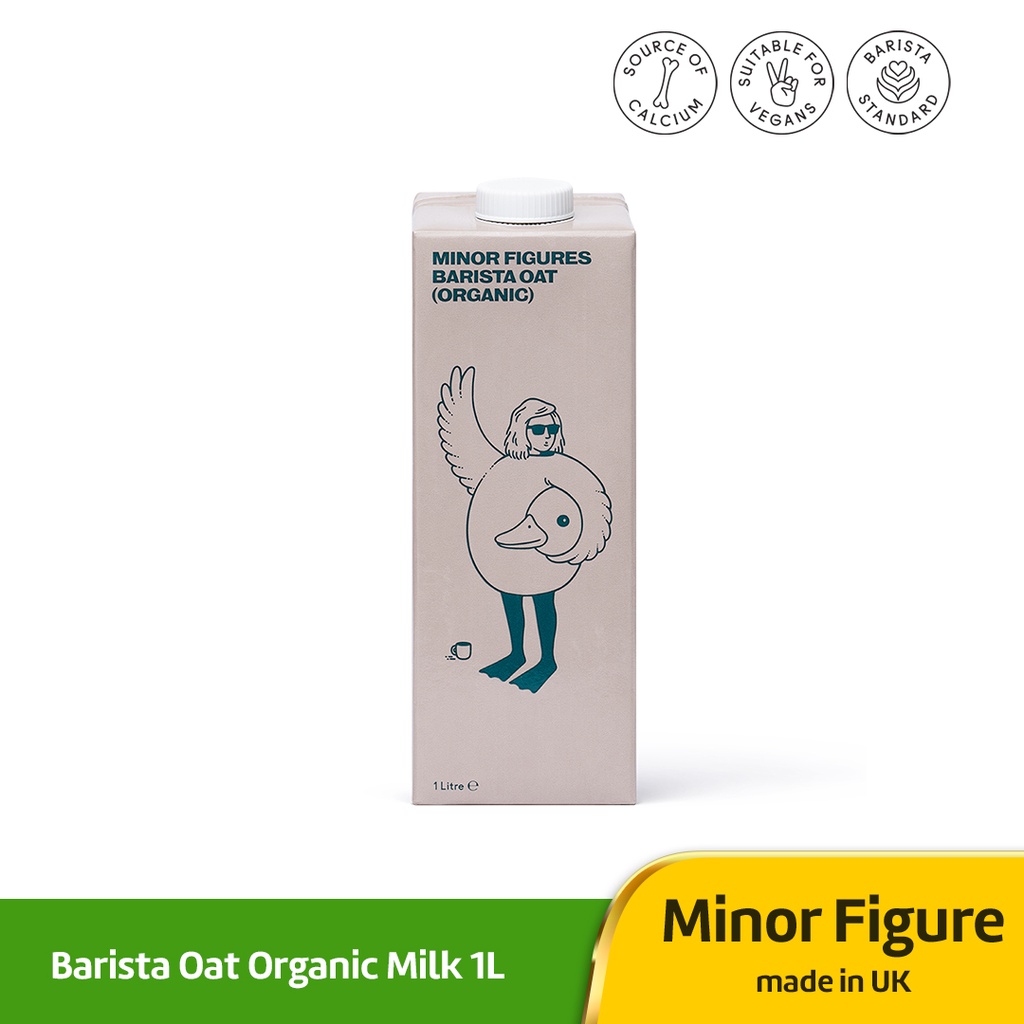 Jual Minor Figures Barista Organic Oat Milk 1L / Susu Oat Organik Vegan ...