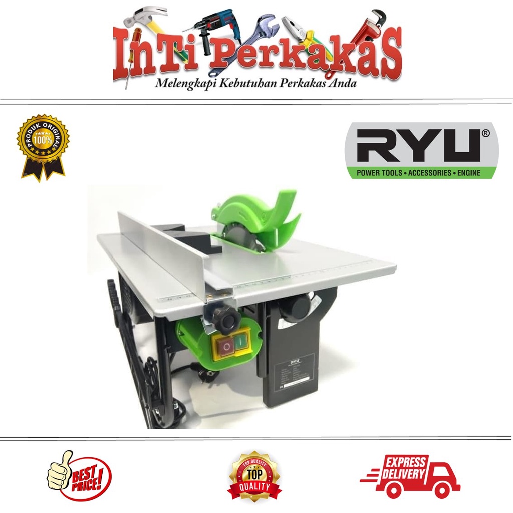 Jual RYU TABLE SAW - MESIN GERGAJI MEJA 8 INCH - RTS8 ALAT PERTUKANGAN ...