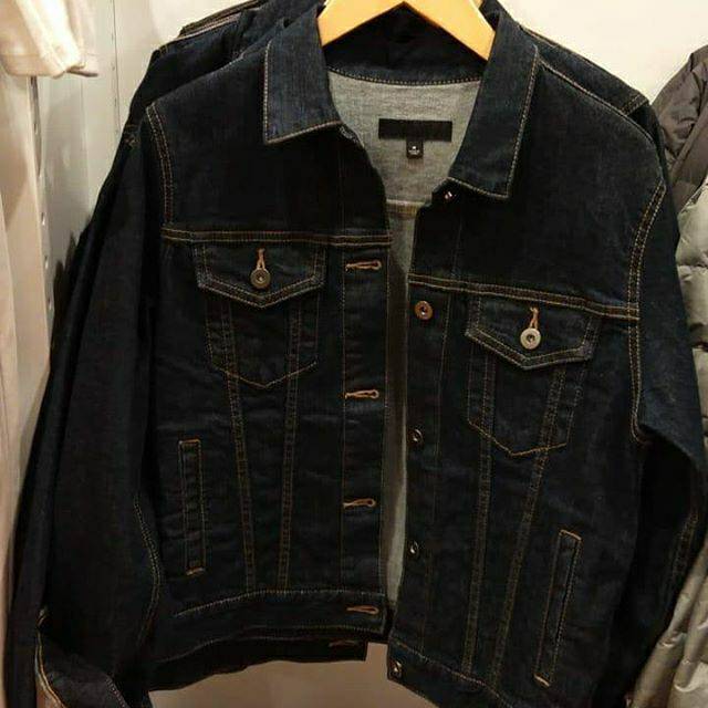 Jaket 2025 denim uniqlo