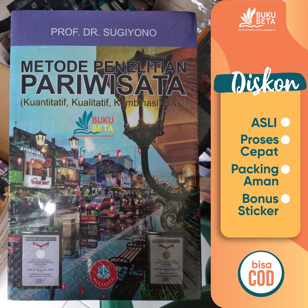 Jual Metode Penelitian Pariwisata - Sugiyono | Shopee Indonesia
