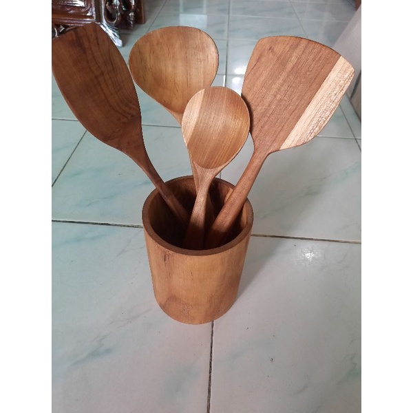 Jual Alat Masak Kayu Centong Nasi Kayu Toko Kayu Jati Shopee Indonesia