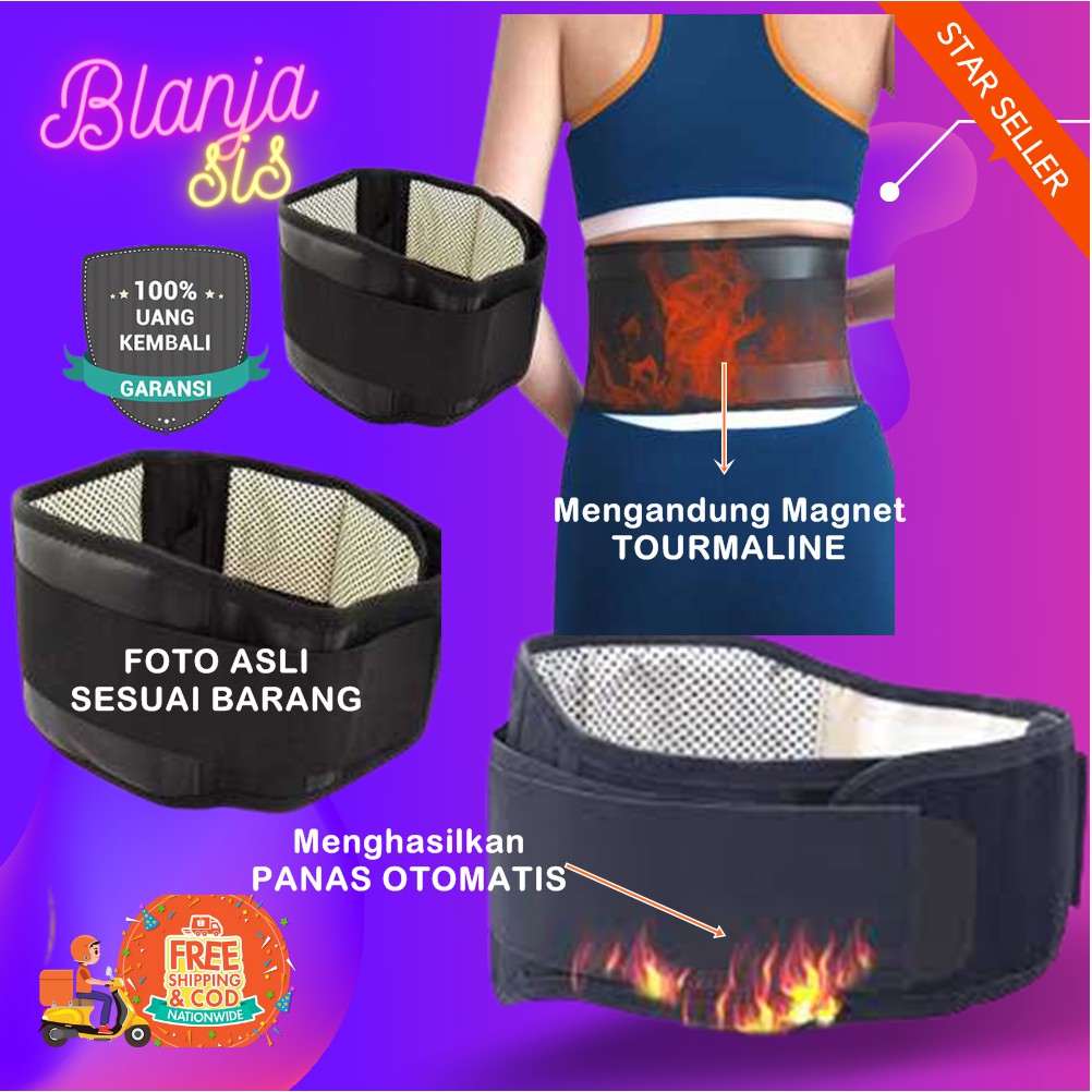 Jual Sabuk alat Terapi Pemanas sakit Pinggang Original | Shopee Indonesia