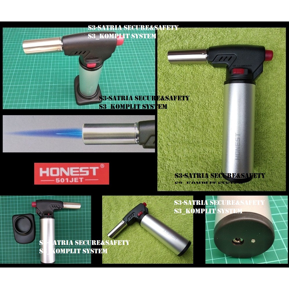 Jual Honest Bodi + kepala korek gas butane blow torch kitchen welding ...
