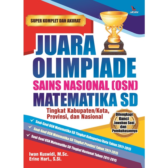 Jual Buku Juara Olimpiade Sains Nasional (OSN) Matematika SD - Laksana ...