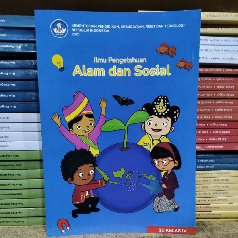 Jual Buku Paket IPAS Ilmu Pengetahuan Alam Dan Sosial Kelas 4 Sd ...