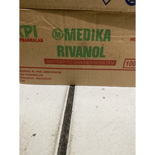 Jual rivanol 100ml ( 24 botol ) | Shopee Indonesia