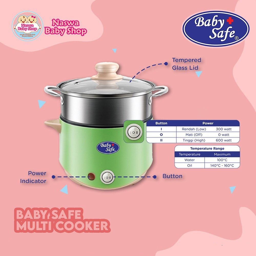 Baby safe multi online cooker