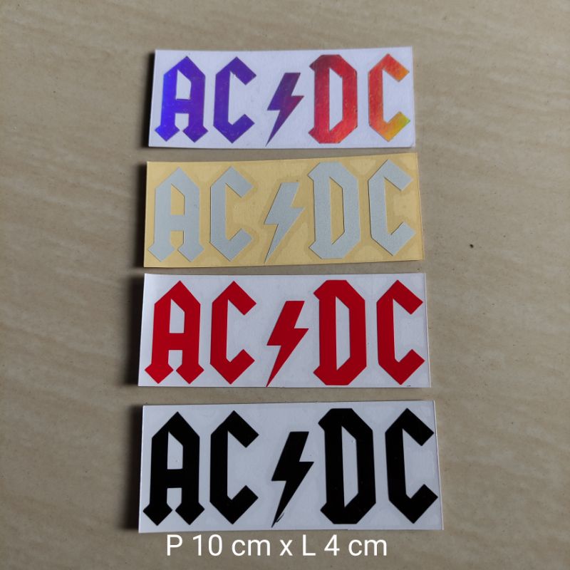 Jual Stiker cutting ac dc berkualitas | Shopee Indonesia
