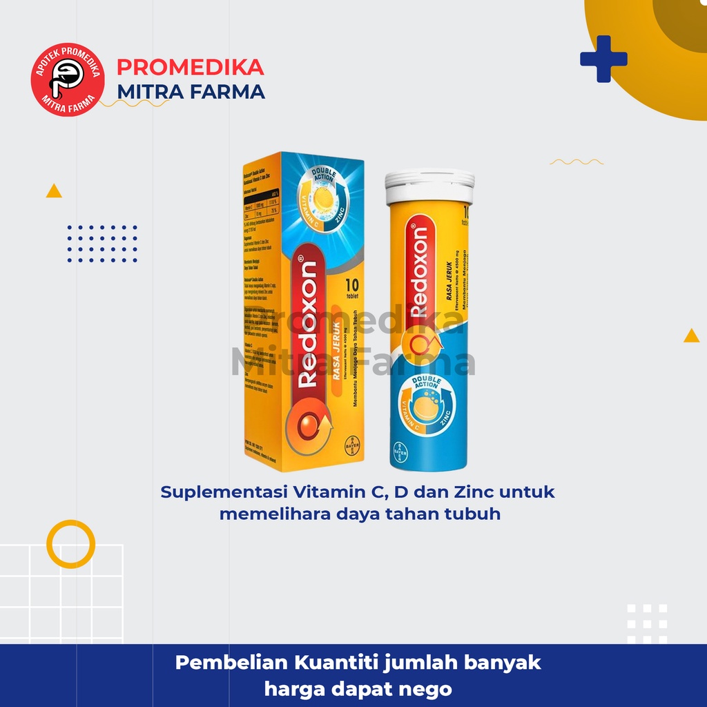 Jual Redoxon Tablet Effervescent / Botol / Multivitamin | Shopee Indonesia