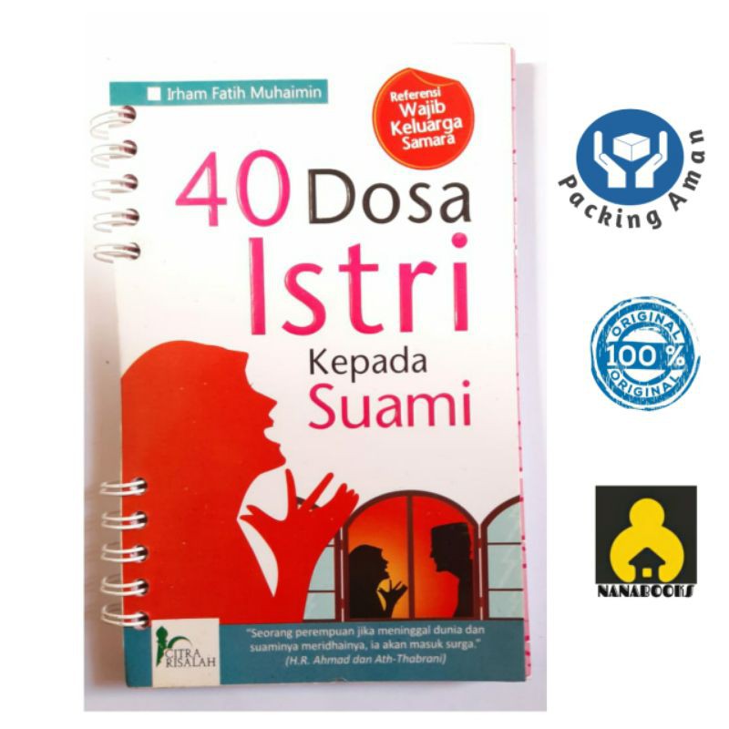 Jual Buku Agama Islam 40 Dosa Istri Kepada Suami Shopee Indonesia