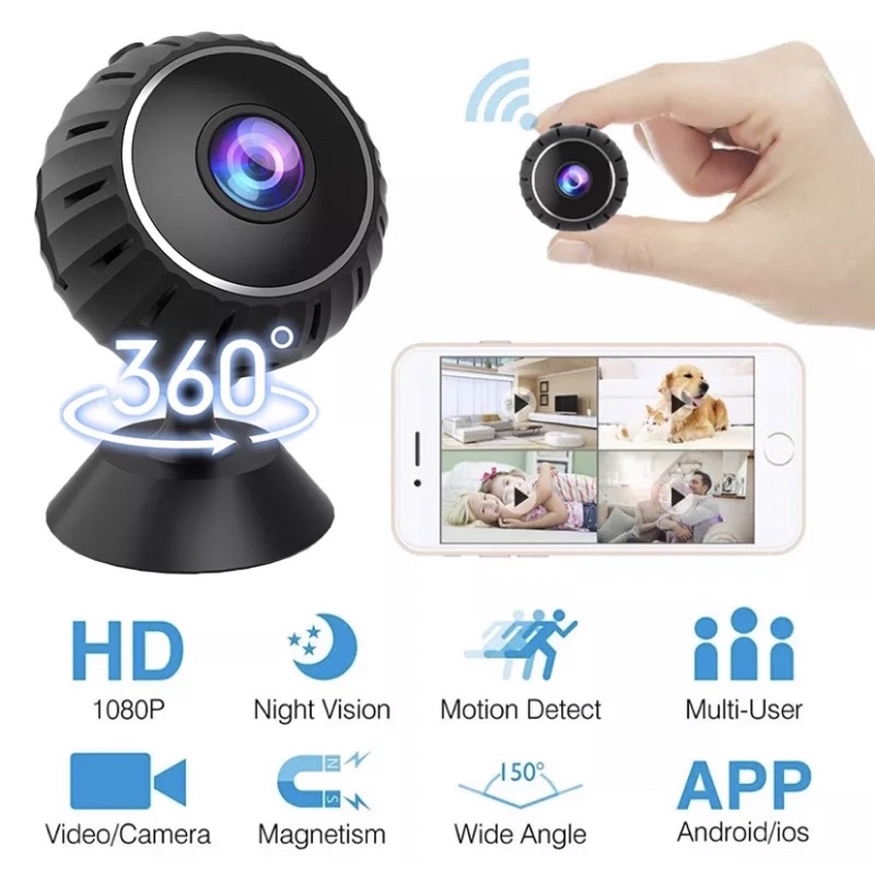 Jual Camera Mini CCTV IR Night Vision - Kamera Tersembunyi | Shopee ...