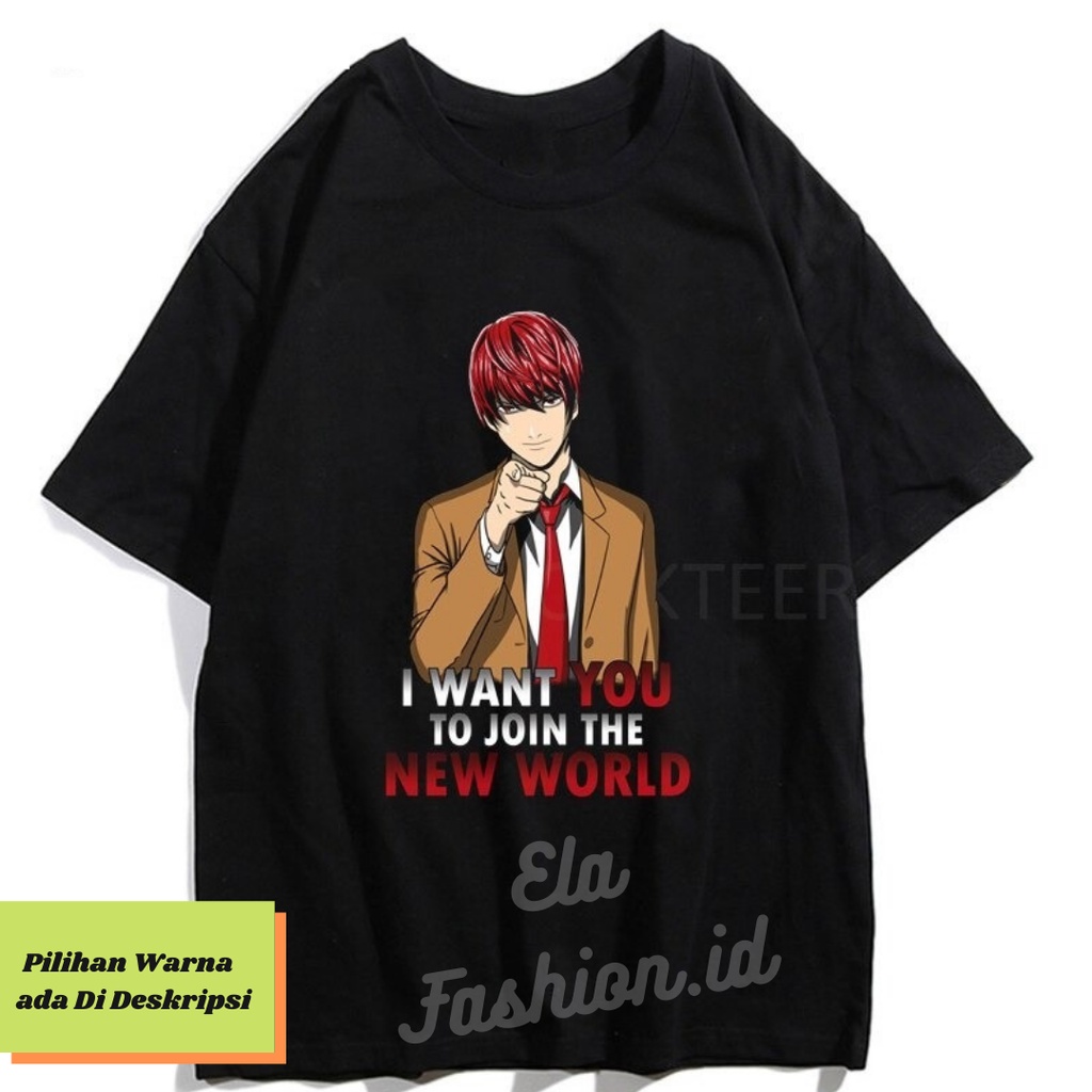 Jual Pakaian Atasan Baju Kaos Gambar Manga Anime Jepang Death Note Ryuk