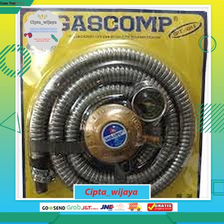 Jual Gascomp Regulator Dan Selang Kompor Gas Meter Shopee Indonesia