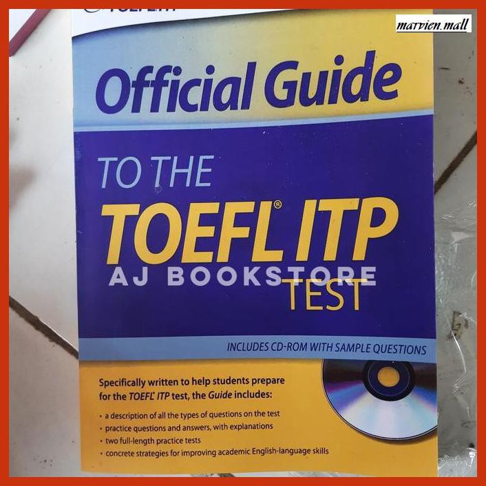 Jual BUKU-PERSIAPAN-UJIAN- BUKU OFFICIAL GUIDE TO THE TOEFL ITP TEST ...