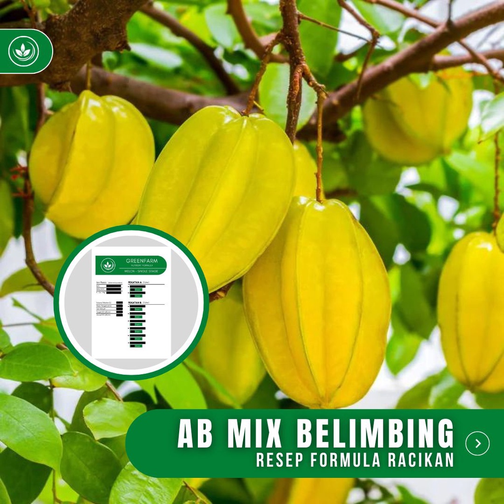Jual Resep AB Mix Belimbing Formula Racikan Nutrisi Pupuk Buah ...
