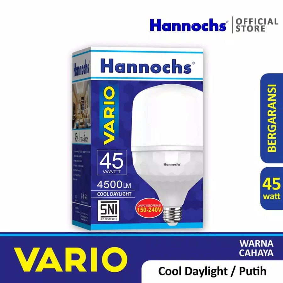 Jual Hannochs Vario Lampu Led 45w Model Tabung Capsule 45 Watt E27