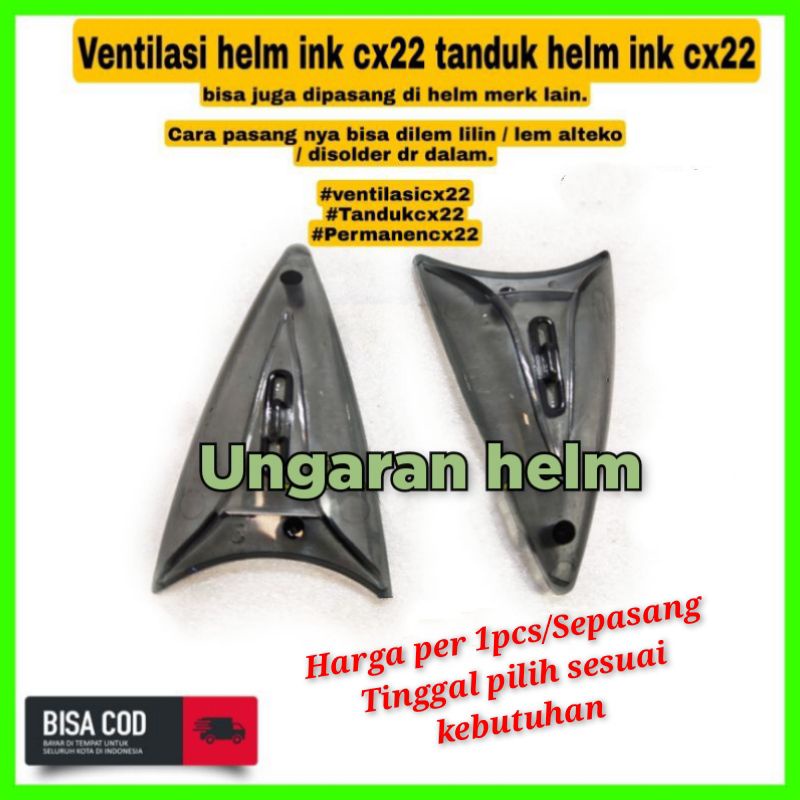 Jual Ventilasi Tanduk Helm Ink CX22 Shopee Indonesia