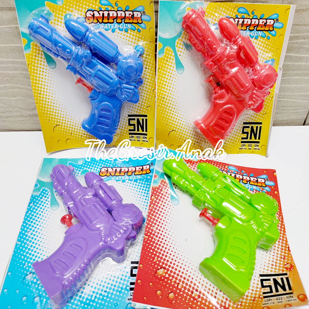 Jual TGA Pistol Air Kecil Warna RANDOM Tembak Water Blaster | Shopee ...