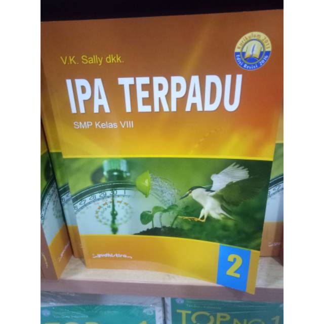 Jual Buku IPA Terpadu Untuk Kelas 2 VIII SMP Ilmu Pengetahuan Alam ...