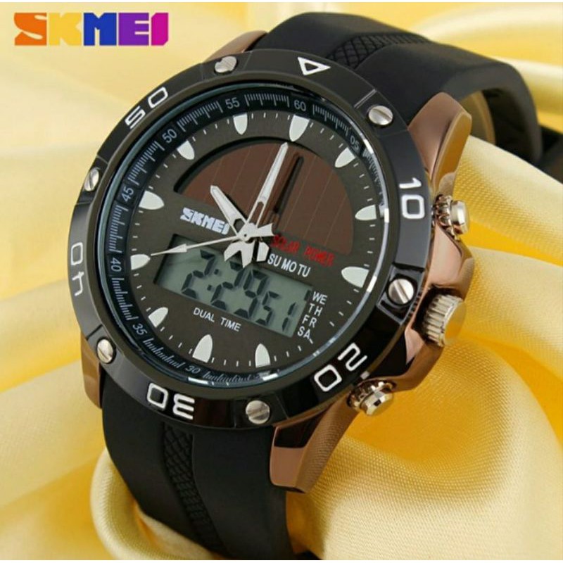 Jual JAM SOLAR JAM TANGAN SKMEI VIRAL ANTI AIR JAM KEREN PRIA | Shopee ...