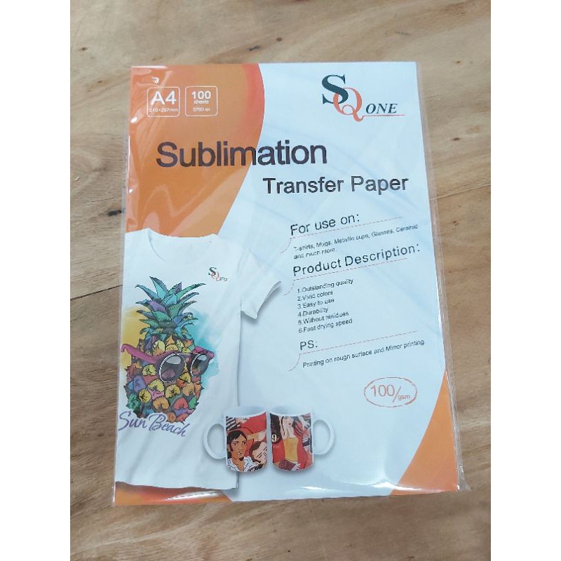 Jual Kertas Sublim A4 Isi 100 Lembar Shopee Indonesia