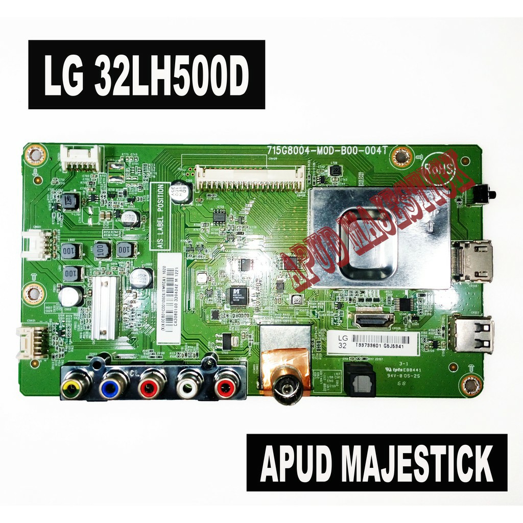 CARTES MERES: Carte mère Tv Lg 32LH500D 715G8003 M0D B00 004K 705TQGPL287 C32060101   D'occasion en très bon état