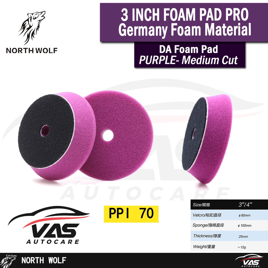 Jual North Wolf Da Foam Pad Inch Busa Poles Germany Inch Northwolf Rotary Shopee Indonesia