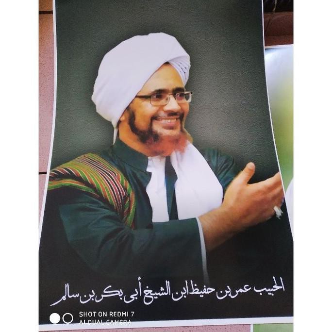 Jual POSTER UKURAN 60X90CM HABIB UMAR 3 BAHAN LUSTER CETAK UV BISA ...