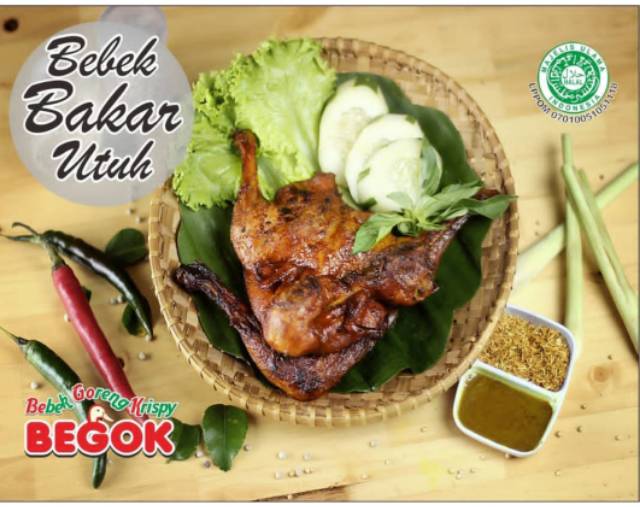 Jual BEGOK Bebek Bakar Utuh Siap Bakar/Panggang (Vakum Frozen Food ...