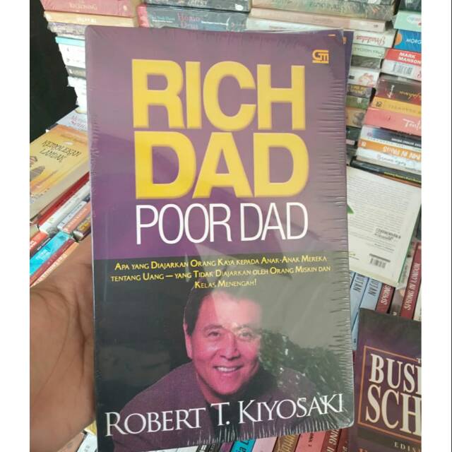 Jual Buku Rich Dad Poor Dad Robert T Kiyosaki Shopee Indonesia