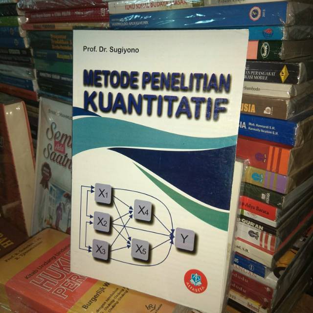 Jual Buku Metode Penelitian Kuantitatif Prof Sugiyono [gb] Shopee