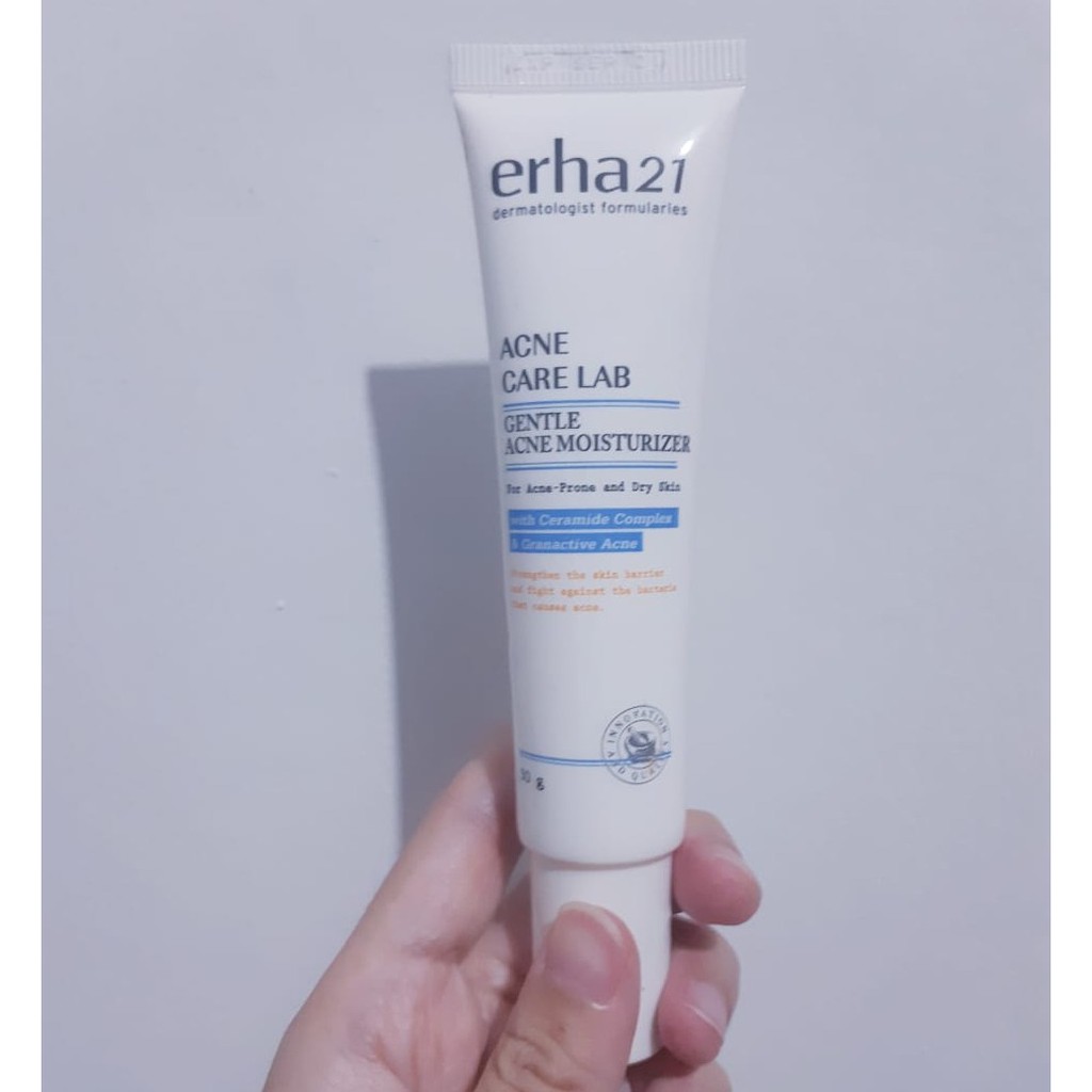 Jual ERHA Acne Care Lab Gentle Acne Moisturizer 30g (PRELOVED) Shopee