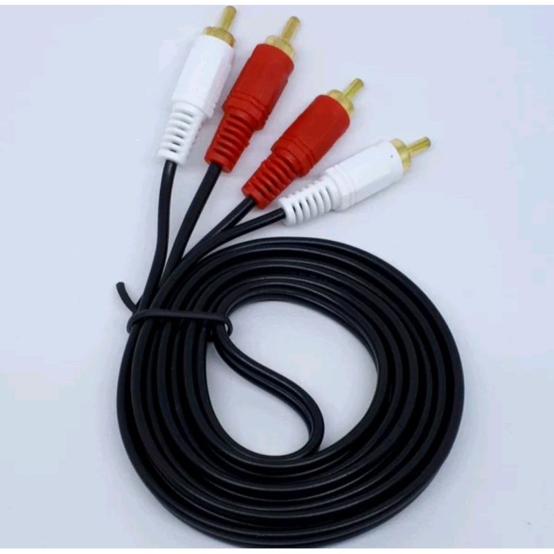 Jual KABEL JEK RCA TO RCA 1.5M | Shopee Indonesia