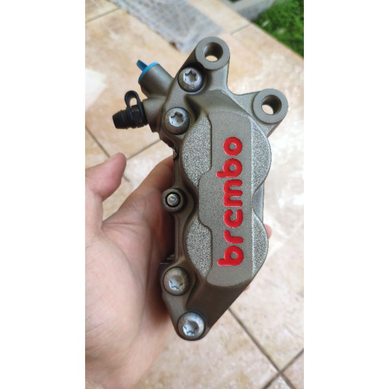Jual Kaliper Brembo 4piston 1pin 4 piston R15 R25 MT25 Xmax Nmax Aerox