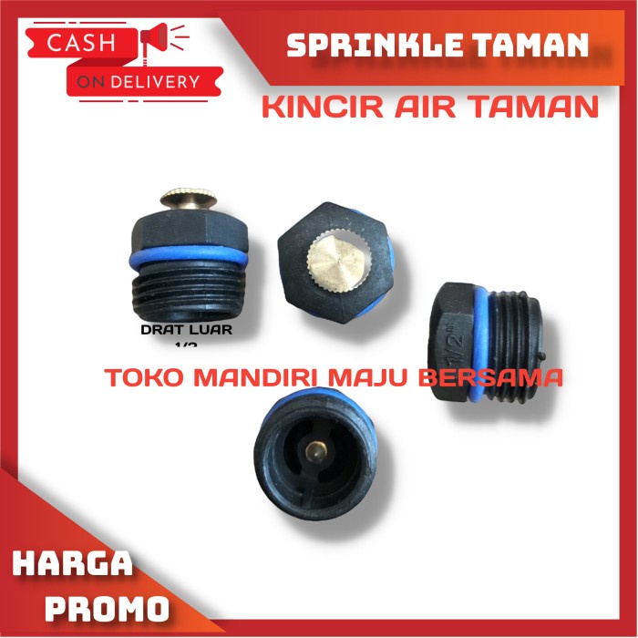Jual ADJUSTABLE SPRINKLE / SPRINKLET SPRAYER TAMAN DRAT 1/2 / KINCIR ...