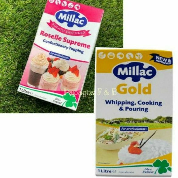 Jual Whipping Whip Cream Millac Rosella Supreme / Gold 1 liter Shopee