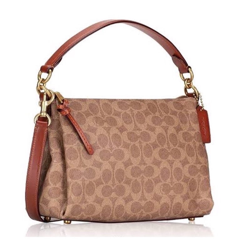 Jual Coach Shay Crossbody Signature Tan Rust (Butik) Shopee Indonesia