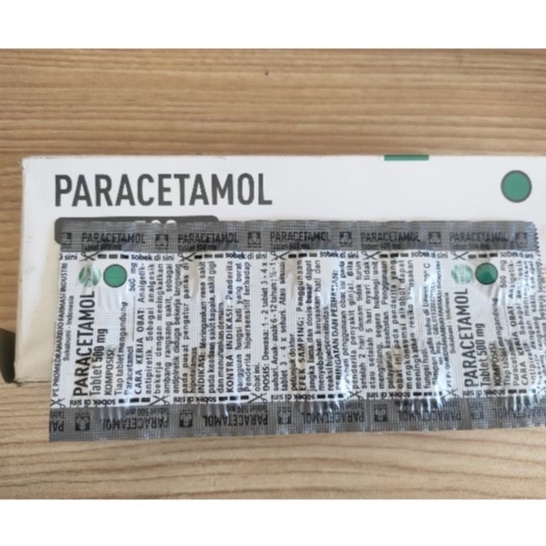 Jual PARACETAMOL 500MG 10 TABLET | Shopee Indonesia