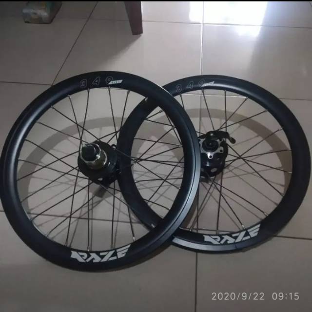 Jual Paket Raze Jangkrik : Velg Rims Raze 349 Ring 16+, Hub Raze ...